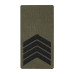 M-Tac погон на липучці Старший сержант (вишивка) Ranger Green — фото 3