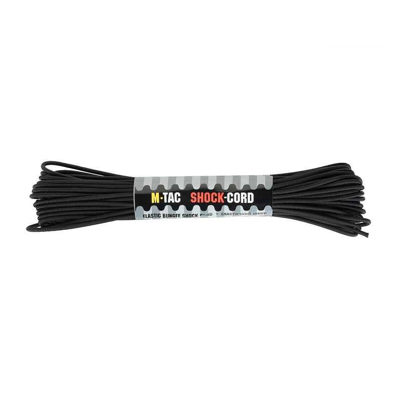 M-Tac паракорд Shock-Cord 3 mm Black 15м