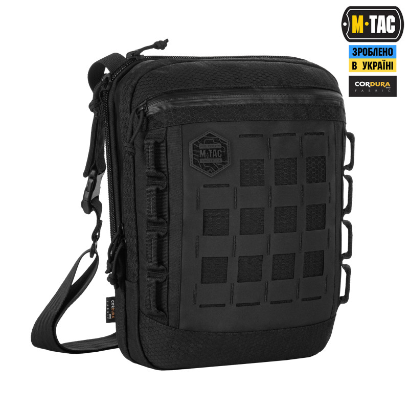M-Tac сумка планшет Laser Cut Hex Black M-Tac сумка планшет Laser Cut Hex Black