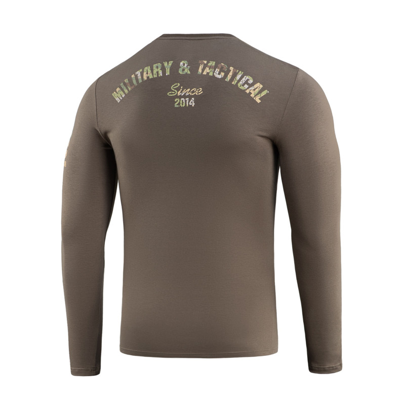 M-Tac футболка Logo довгий рукав Dark Olive