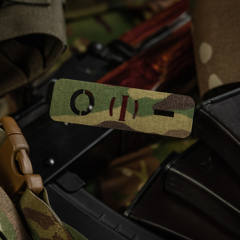 M-Tac нашивка група крові O (I) - наскрізна Laser Cut 25х80 Multicam M-Tac нашивка група крові O (I) - наскрізна Laser Cut 25х80 Multicam