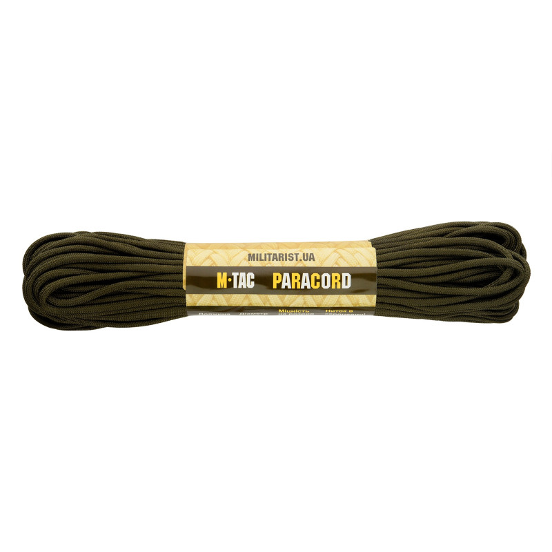 M-Tac паракорд 550 type III OD Green 30м