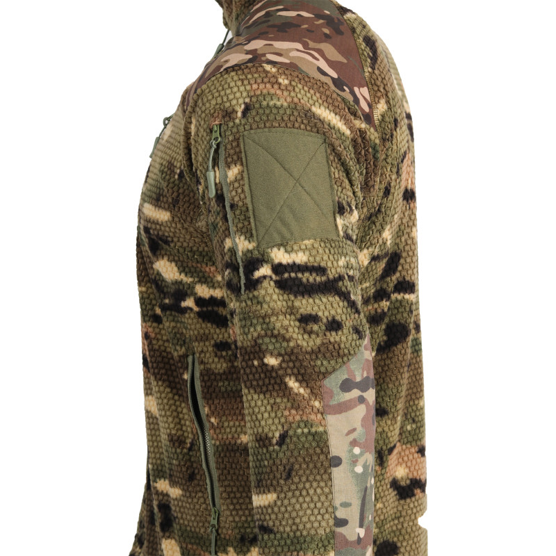 Тактична флісова кофта Vik-Tailor GEN.II, MultiCam