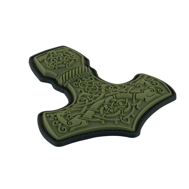 M-Tac нашивка Mjölnir Large PVC Olive