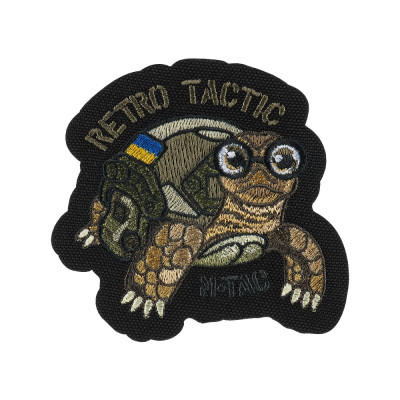 M-Tac нашивка Retro Tactic (вишивка) Black