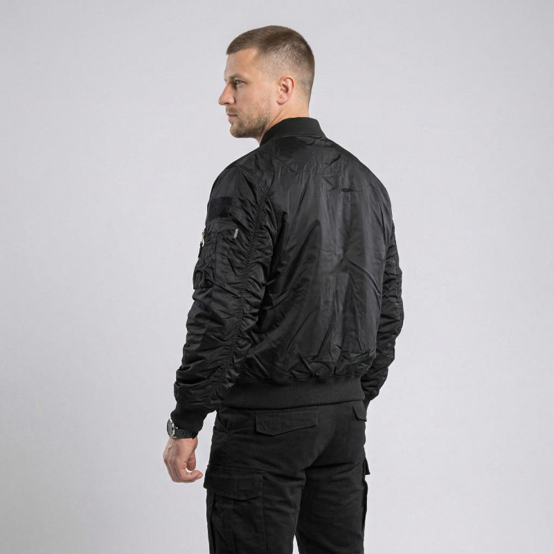 Куртка бомбер Vik-Tailor льотна, Black