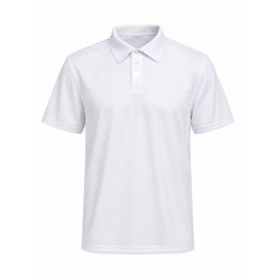 Футболка-поло з липучками Vik-Tailor Coolmax, White