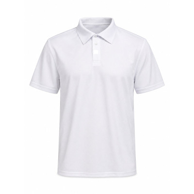 Футболка-поло з липучками Vik-Tailor Coolmax, White