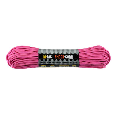 M-Tac паракорд Shock-Cord 3 mm Neon Pink 30м