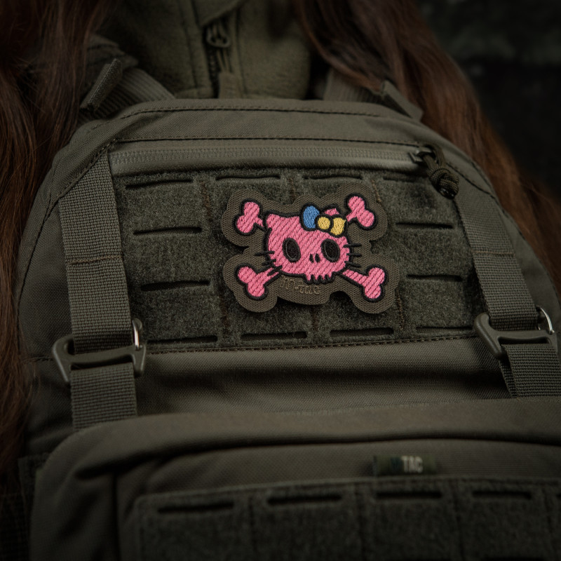 M-Tac нашивка KITTY (вишивка) Pink/Ranger Green M-Tac нашивка KITTY (вишивка) Pink/Ranger Green