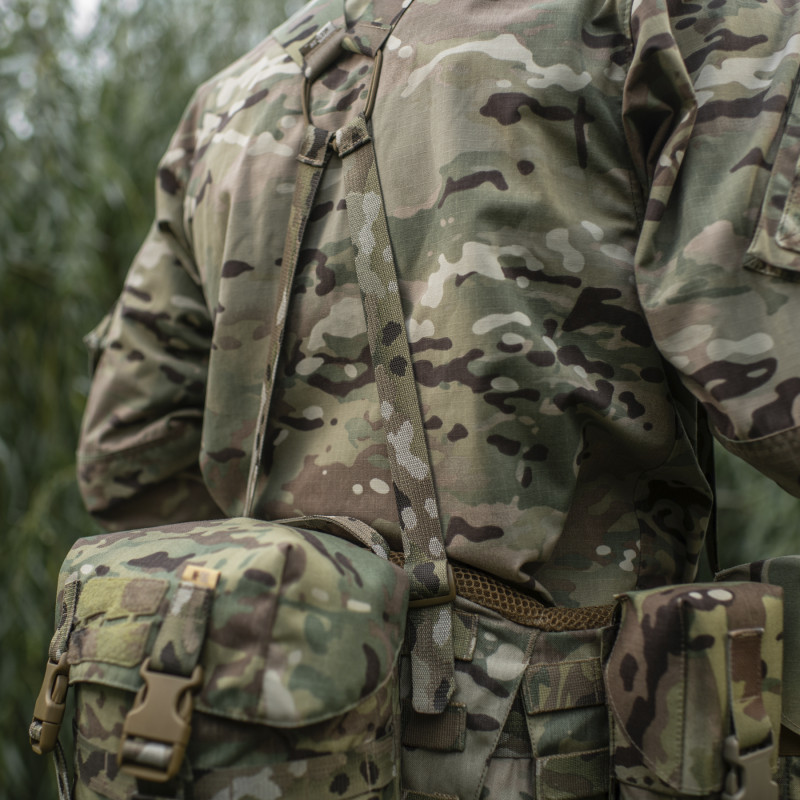 M-Tac ремені плечові для тактичного пояса Laser Cut Multicam (LONG)