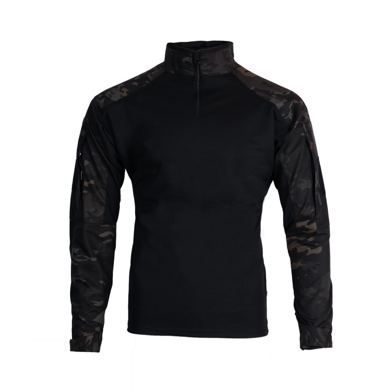 Бойова сорочка Vik-Tailor Combat Twill, Black MultiCam