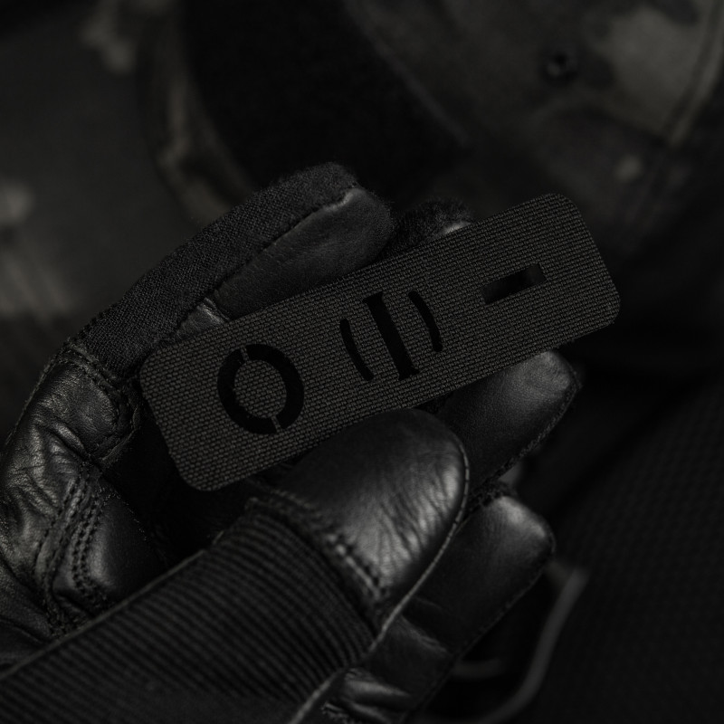 M-Tac нашивка група крові O (I) - наскрізна Laser Cut 25х80 Black M-Tac нашивка група крові O (I) - наскрізна Laser Cut 25х80 Black