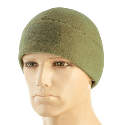 M-Tac шапка Watch Cap Elite фліс (320г/м2) з липучкою Tan