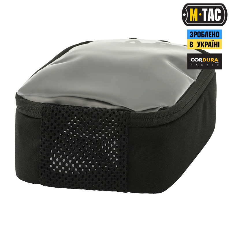 M-Tac органайзер утилітарний прозорий Elite Small (22х14 см) Black M-Tac органайзер утилітарний прозорий Elite Small (22х14 см) Black