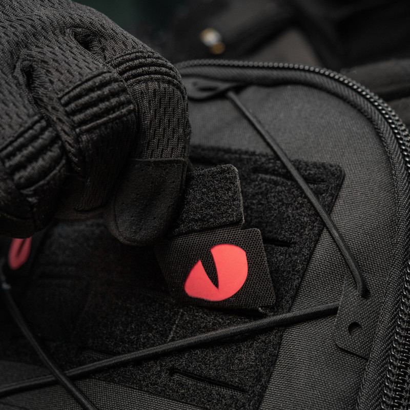 M-Tac нашивка Tiger Eyes Laser Cut (пара) Black/Red/GID M-Tac нашивка Tiger Eyes Laser Cut (пара) Black/Red/GID