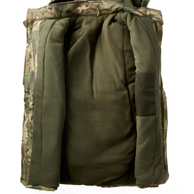Куртка Vik-Tailor бушлат зимовий Тактика з врізними кишенями ХБ, MultiCam Куртка Vik-Tailor бушлат зимовий Тактика з врізними кишенями ХБ, MultiCam