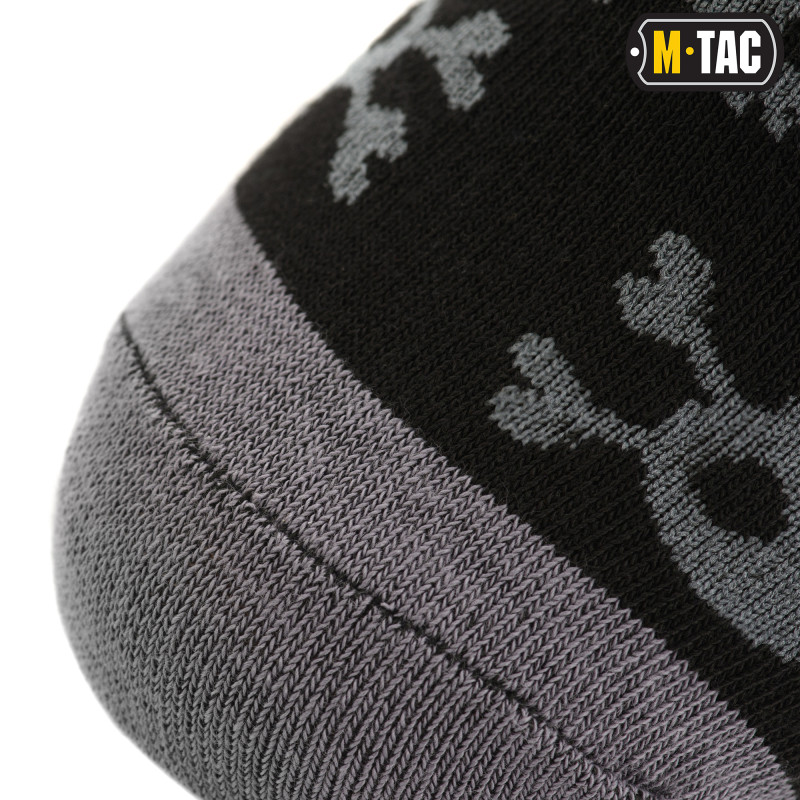 M-Tac шкарпетки легкі Mk.3 Pirate Skull Black M-Tac шкарпетки легкі Mk.3 Pirate Skull Black