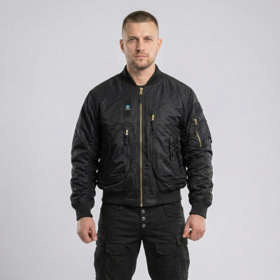Куртка бомбер Vik-Tailor льотна, Black