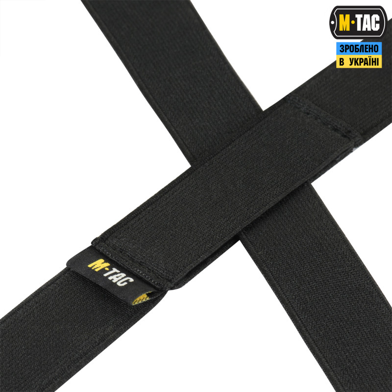 M-Tac підтяжки еластичні Л7 Black M-Tac підтяжки еластичні Л7 Black