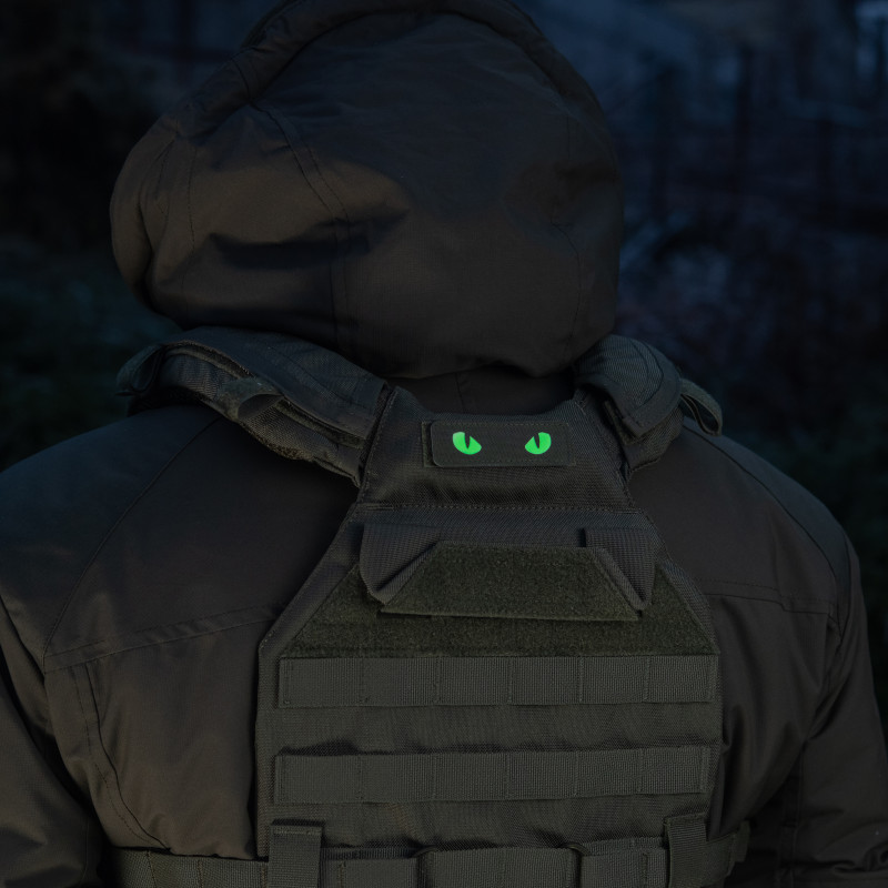 M-Tac нашивка Cat Eyes Laser Cut Ranger Green/світлонакопичувач M-Tac нашивка Cat Eyes Laser Cut Ranger Green/світлонакопичувач