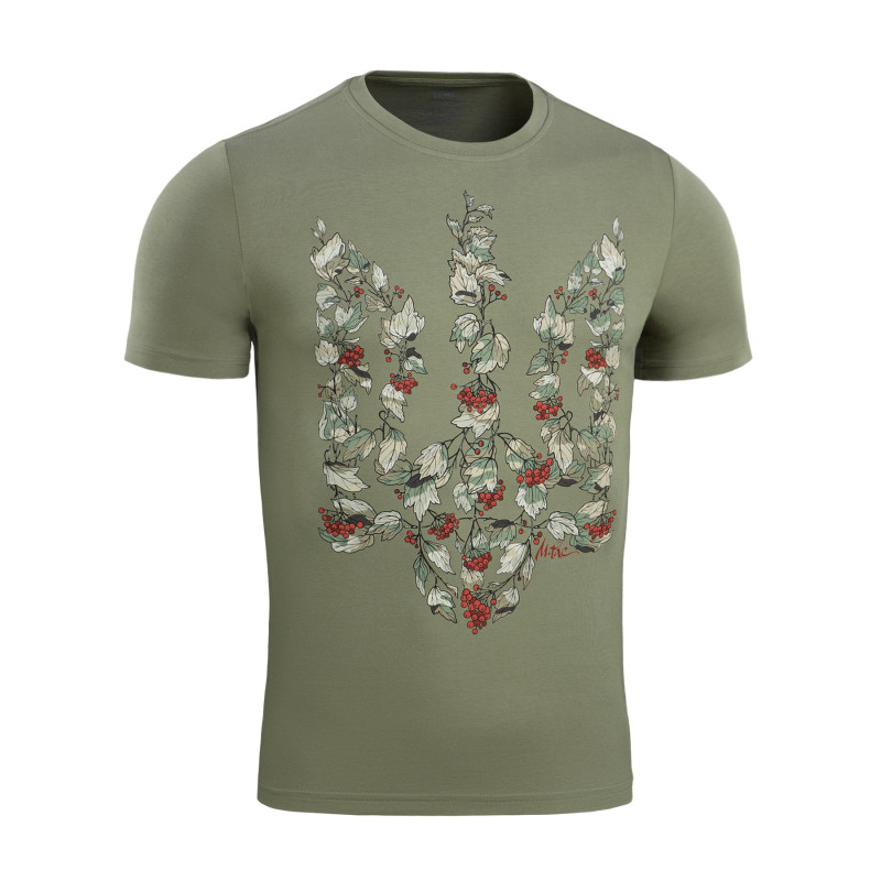 M-Tac футболка Тризуб калина camo Light Olive