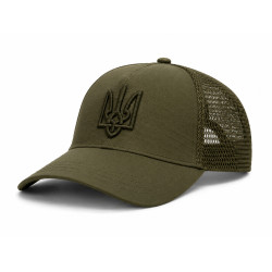 Бейсболка з Тризубом Vik-Tailor Rip-Stop, Olive