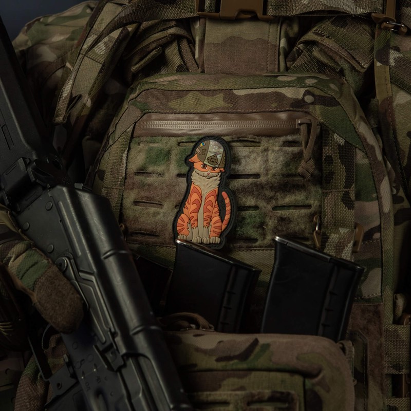 M-Tac нашивка Orange Cat PVC (MC cover)