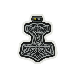 M-Tac наклейка Mjölnir Small світловідбиваюча Black
