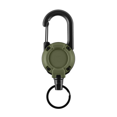 M-Tac карабин зі шнуром для ключів Olive