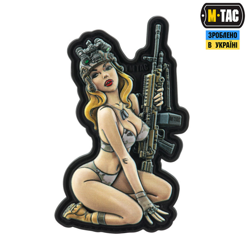 M-Tac нашивка girl №5 PVC MC M-Tac нашивка girl №5 PVC MC