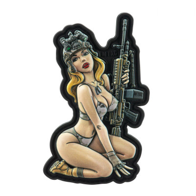 M-Tac нашивка girl №5 PVC MC