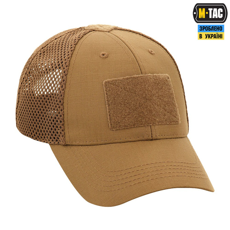 M-Tac бейсболка тактична з сіткою Elite Flex Coyote Brown M-Tac бейсболка тактична з сіткою Elite Flex Coyote Brown
