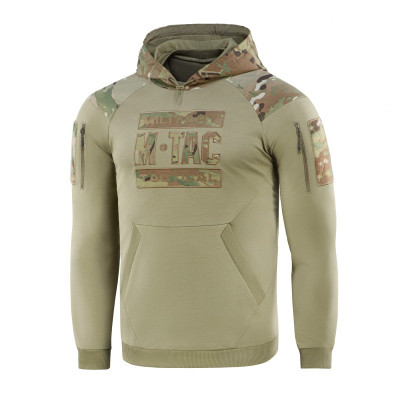 M-Tac кофта Hoodie Combat Multicam/Tan