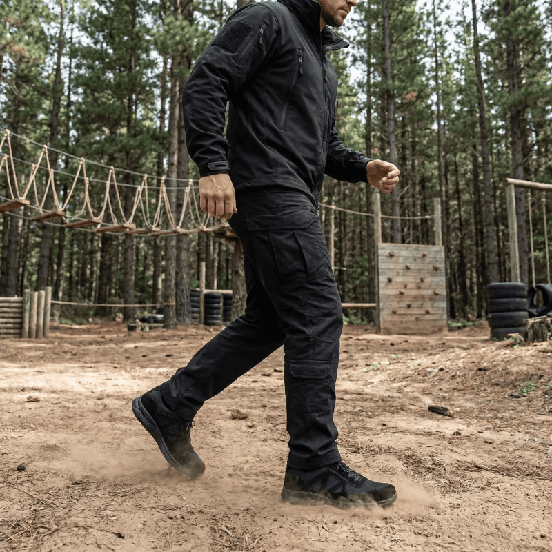 Кросівки тактичні зі вставками кордури Vik-Tailor Ягуар, Black
