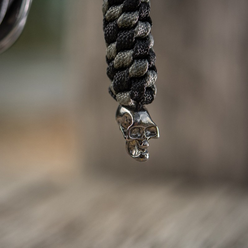 M-Tac темляк Helix Skull Black/Grey