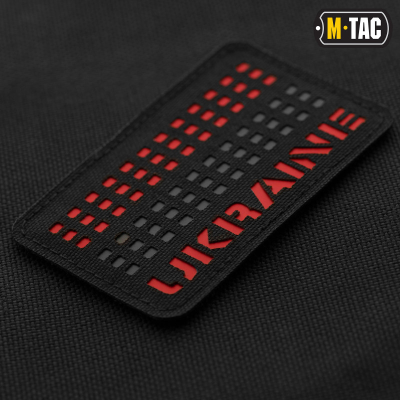 M-Tac нашивка Ukraine Laser Cut Black/Red/Black M-Tac нашивка Ukraine Laser Cut Black/Red/Black