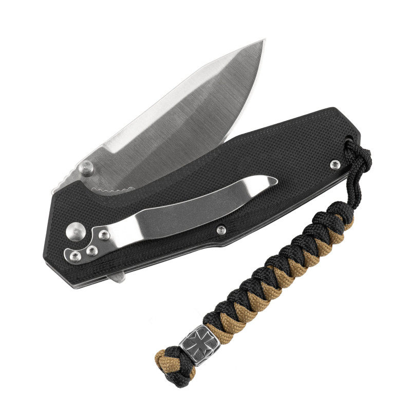 M-Tac темляк Viper Козацький Хрест Steel Black&Coyote