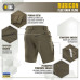 M-Tac шорти Rubicon Flex Dark Olive — фото 3