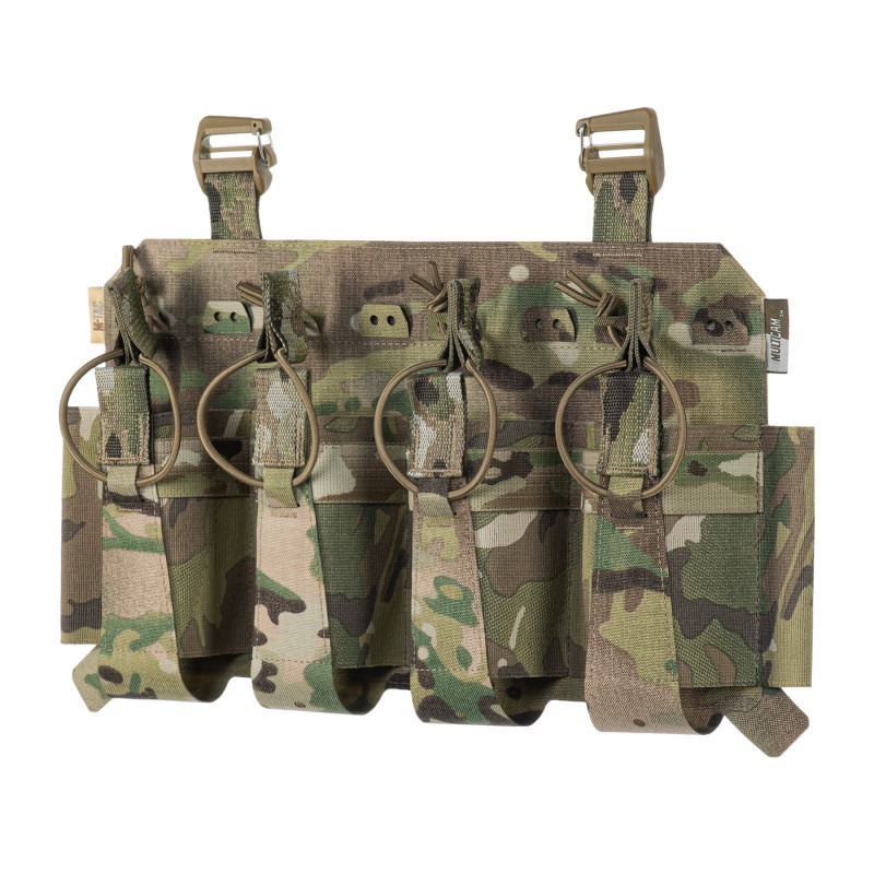 M-Tac передня панель для чохола бронежилета Sturm на 4 магазина Multicam M-Tac передня панель для чохола бронежилета Sturm на 4 магазина Multicam