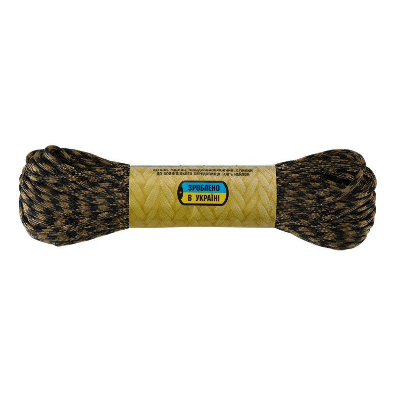 M-Tac паракорд 550 type III Black/Coyote 30м