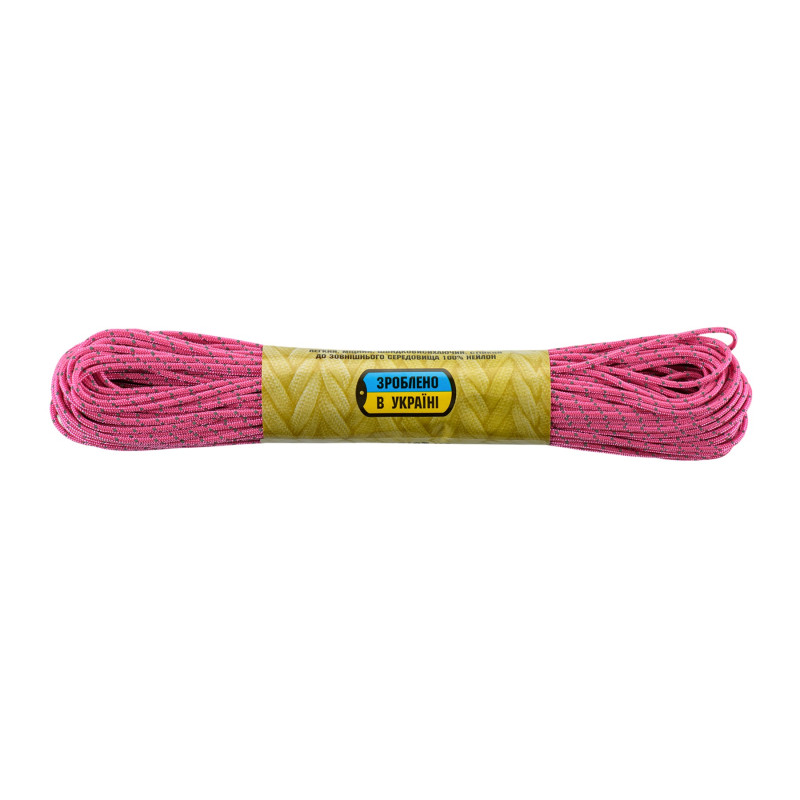 M-Tac паракорд Minicord Reflective Neon Pink 30м