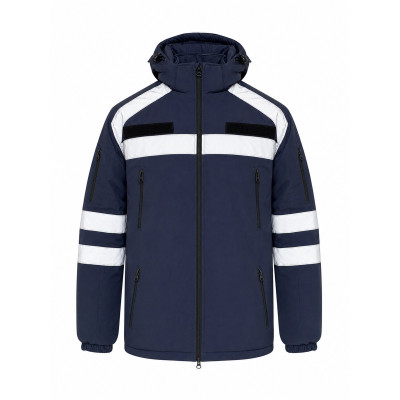 Зимова куртка Vik-Tailor з світловідбиваючими полосами, Blue, 60