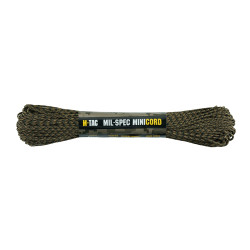 M-Tac паракорд Minicord Mil-Spec 30m Woodland Marpat