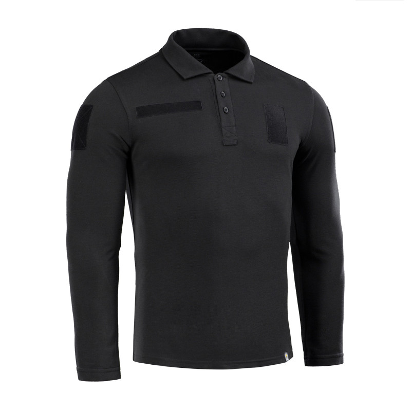 M-Tac поло тактичне довгий рукав 65/35 Black M-Tac поло тактичне довгий рукав 65/35 Black