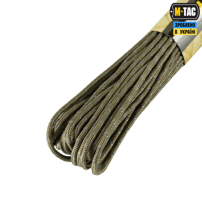 M-Tac паракорд Minicord Reflective Tan 15м