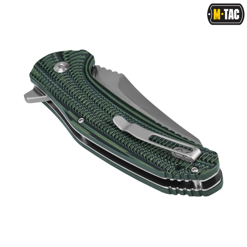 M-Tac ніж складний Type 21 Dragon skin Black/Olive
