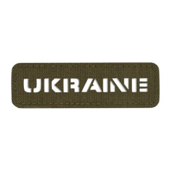 M-Tac нашивка Ukraine скрізна 25х80 Laser Cut Ranger Green