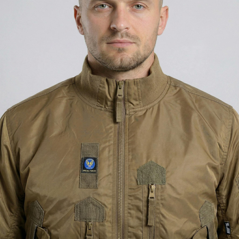 Куртка бомбер Vik-Tailor льотна, Coyote