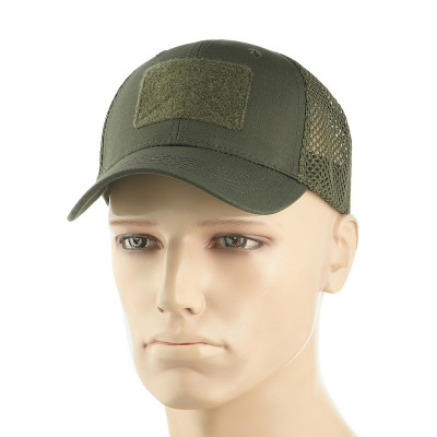 M-Tac бейсболка з липучкою та сіткою Flex ріп-стоп Army Olive